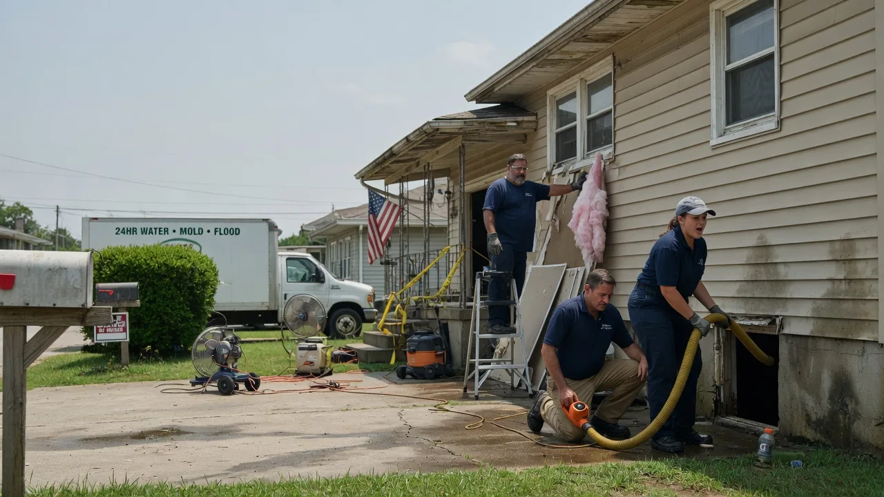 Water Damage Repair in Levasy, MO near me